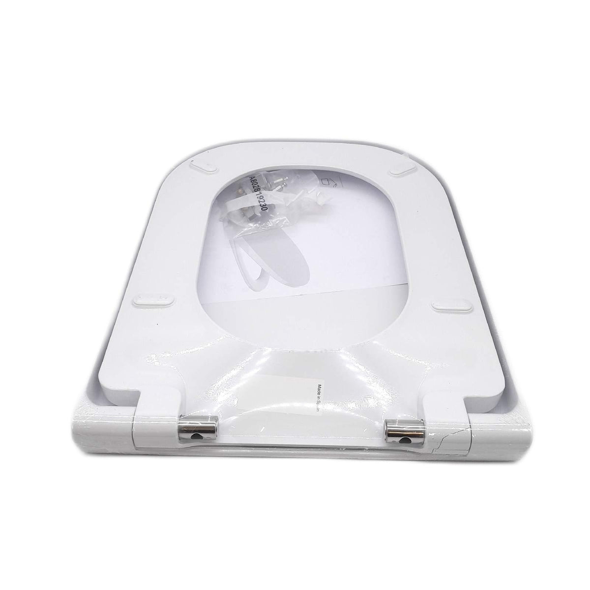 Roca A80147200B Sitz und Deckel Supralit gedämpft The Gap Square Weiß 43 x 35 cm
