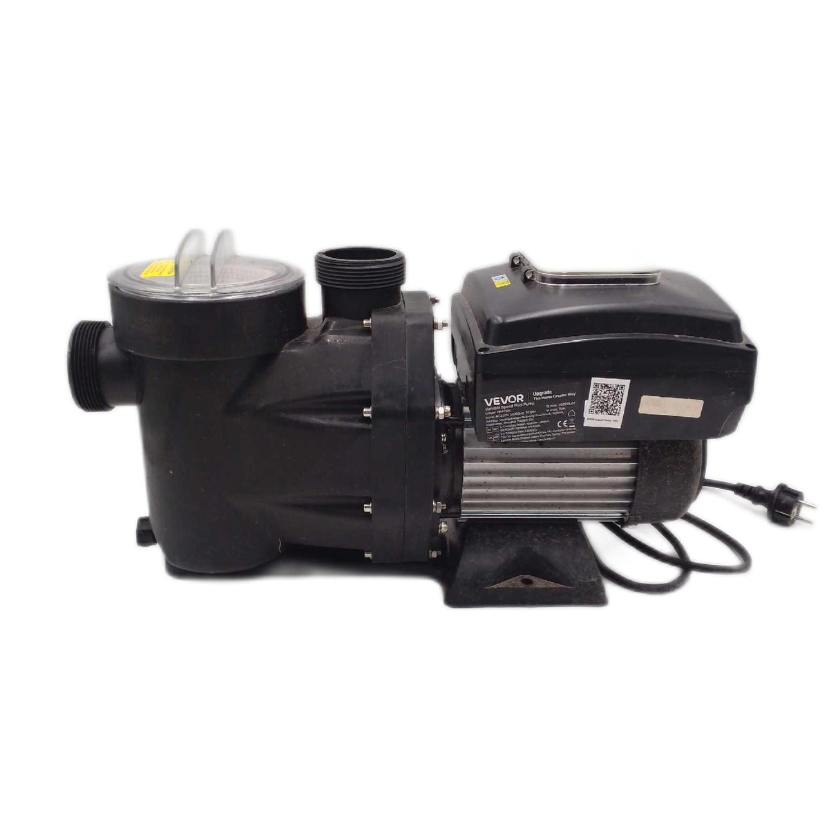VEVOR Schwimmbadpumpe 26000 LH 1100 W 15 m
