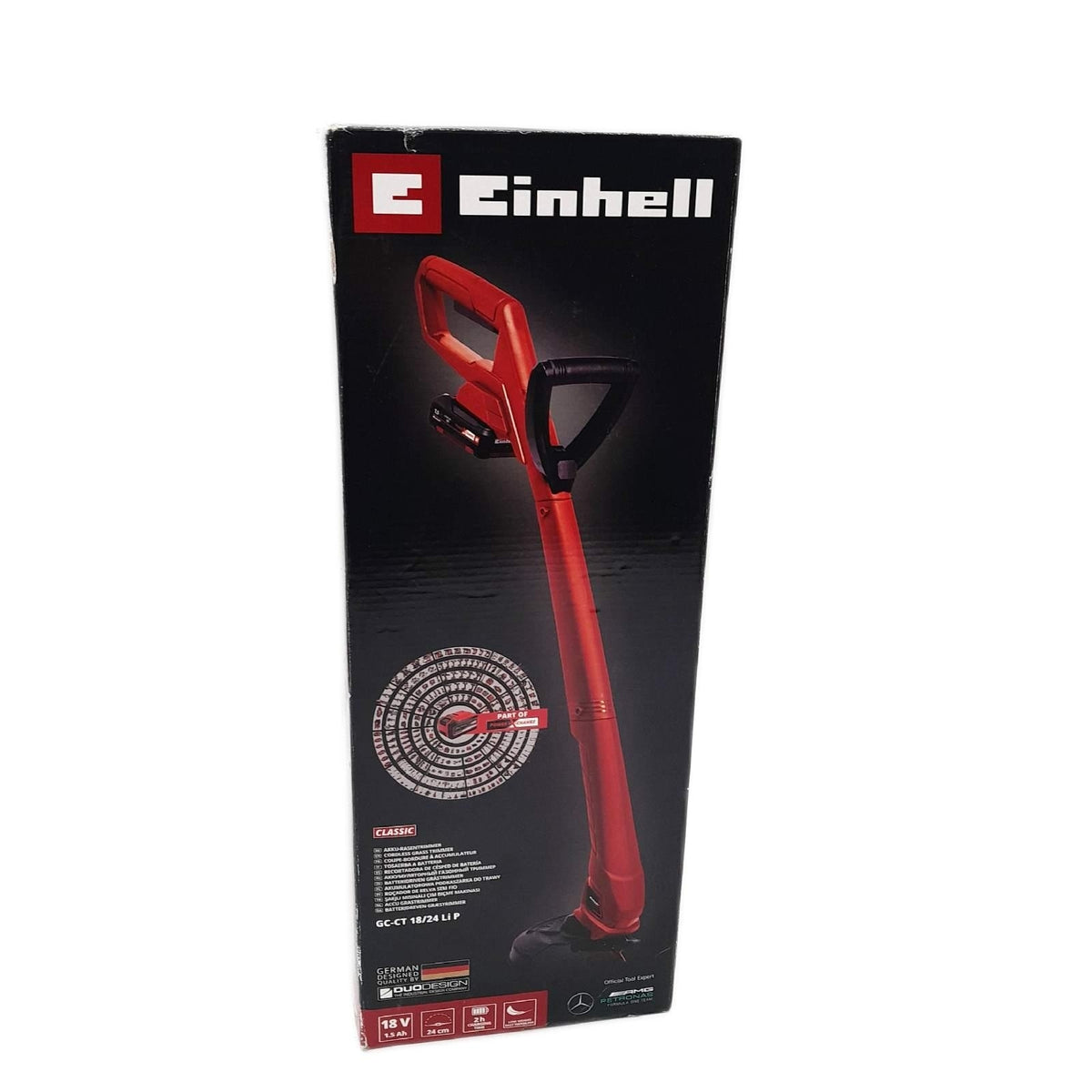 Einhell Akku Rasentrimmer Gartengeräte GC CT 1824 Li Power X Change leistungsst