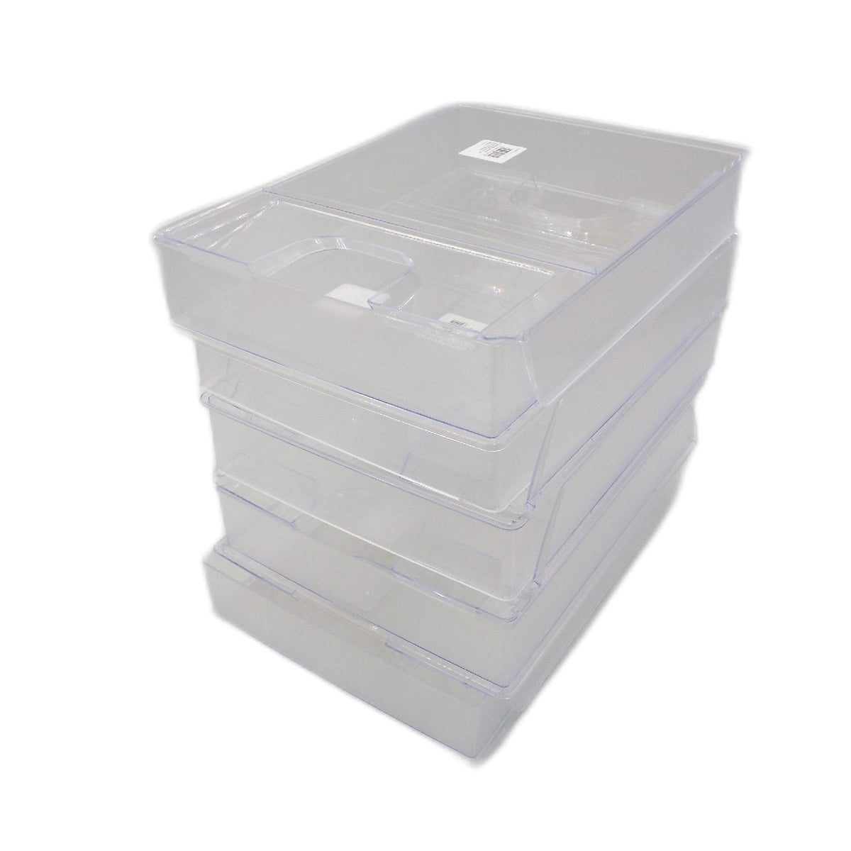 Esselte Briefkorb Büroorganisation A4 10er Pack Transparent Glasklar Praktisch