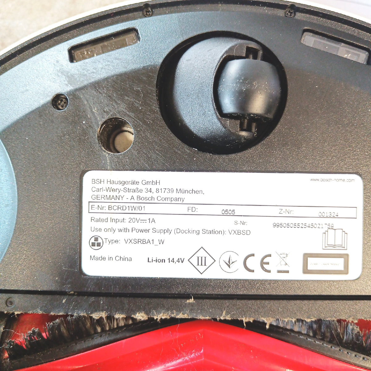 Bosch Saugroboter Haushaltsgeräte Spotless BCRD1W Wischfunktion