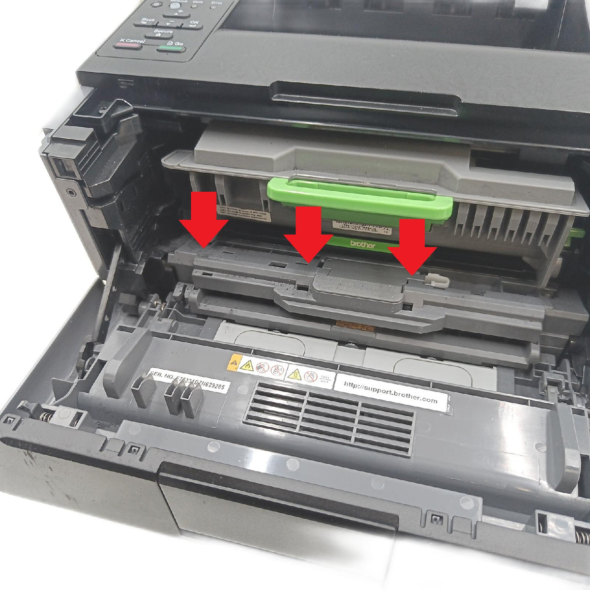 Brother Laserdrucker Büroausstattung HL L5100DN A4 Duplex LAN schnelle Ausgabe