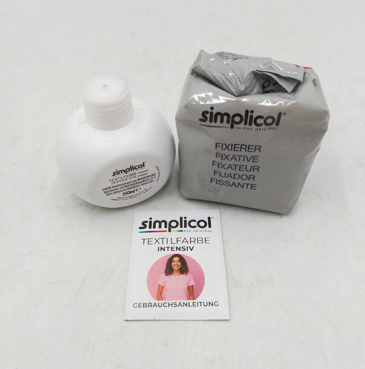 simplicol Textilfarbe intensiv SinnlicheBeere 1er Pack Textilfarbe für Stoffe und Textilien