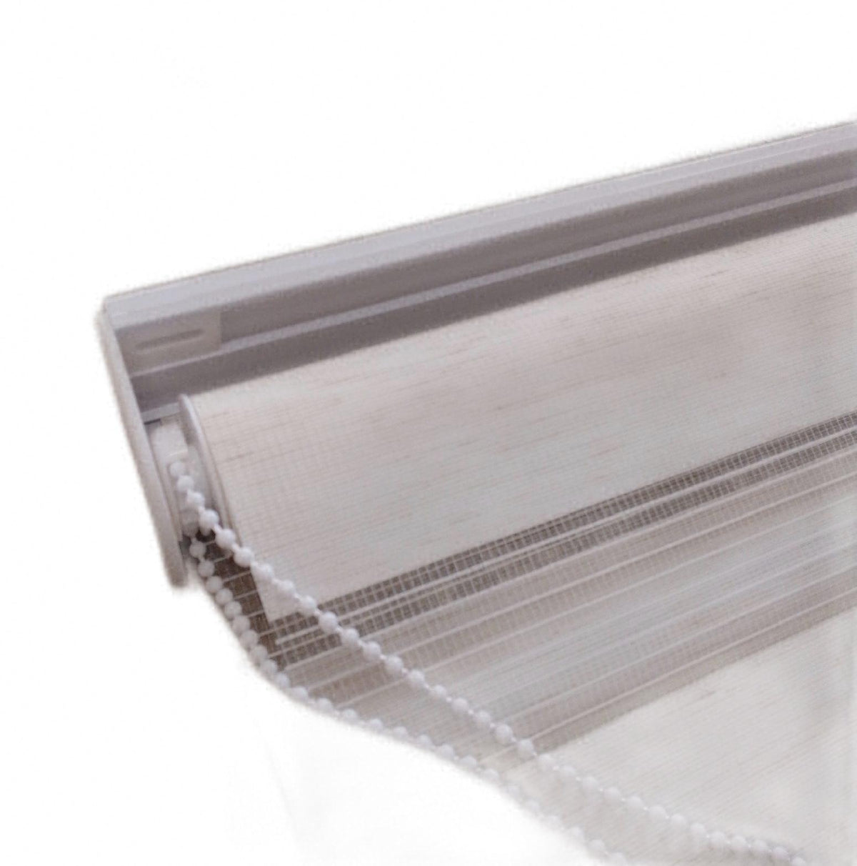 Blindecor Lira Doppelrollo Duo Rollo Tag Nacht Leinen Cremefarben 100 x 250 cm