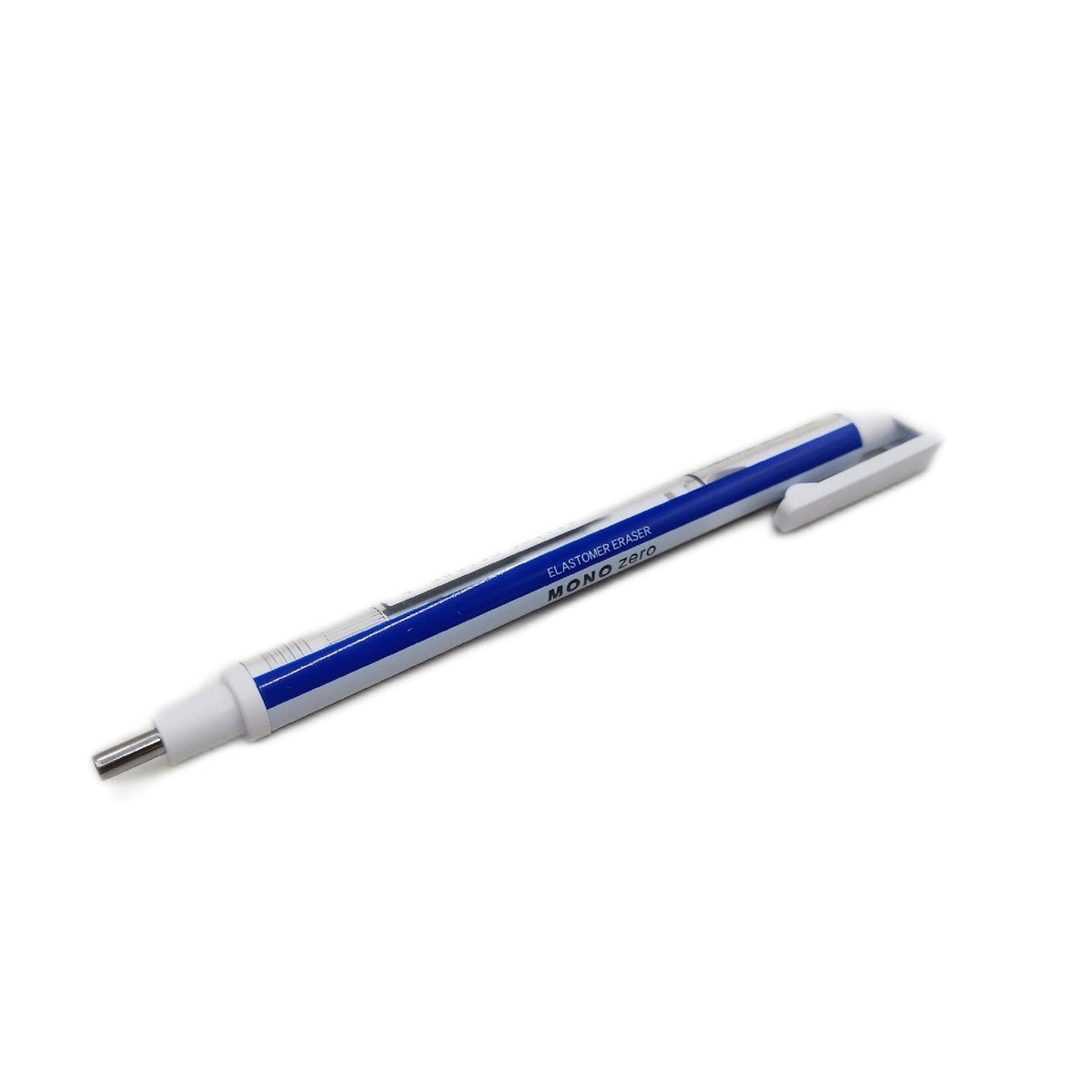 Tombow Penna Vit Präzisionsradierer Mono zero nachfüllbar runde Spitze 23 mm weiß blau schwarz