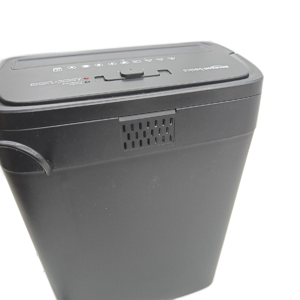 Amazon Basics Kreuzschnitt Aktenvernichter 12 Blätter Papier Kreditkart - Defekt