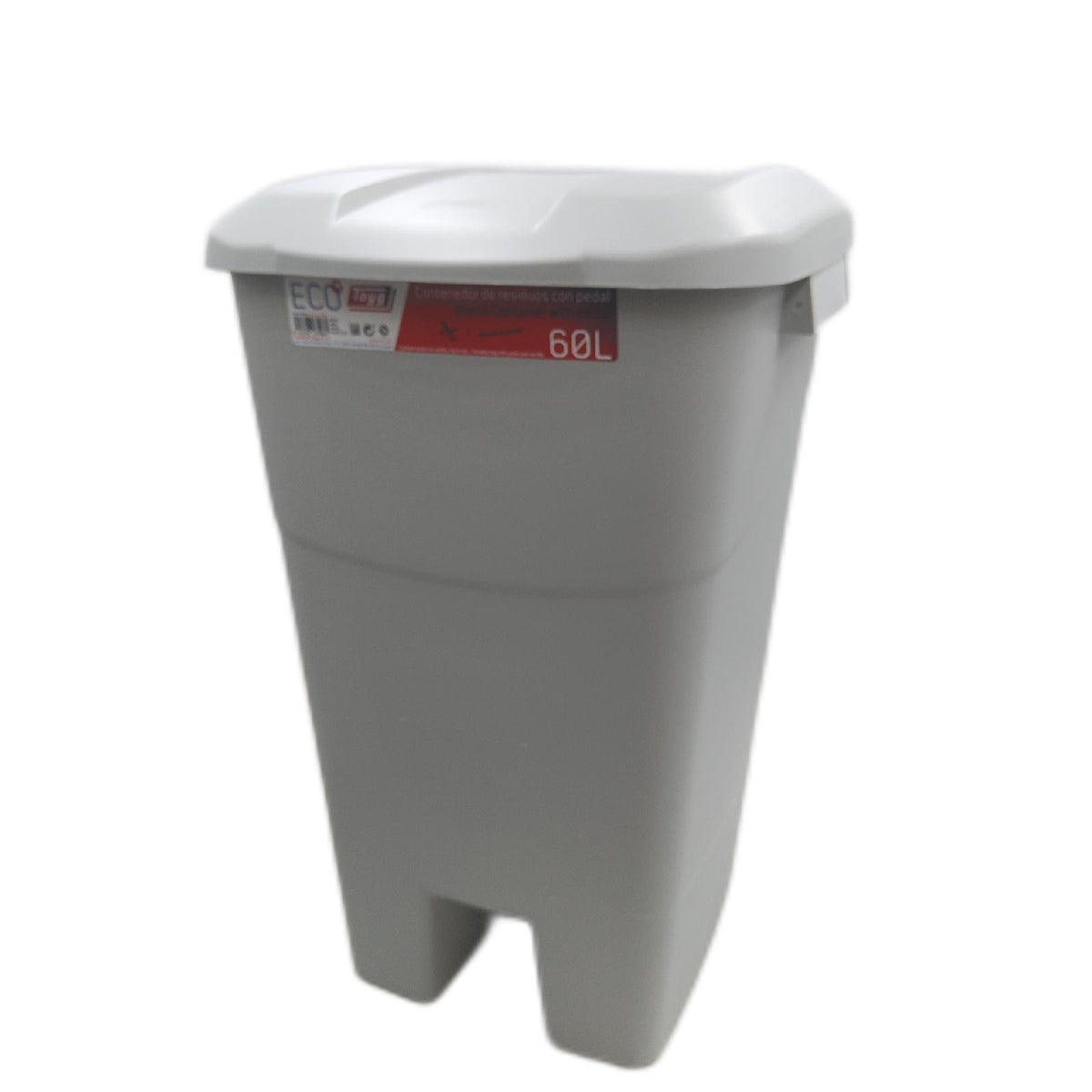 Tayg Abfalleimer Haushaltswaren Contenedor de residuos 60 Liter mit Pedal