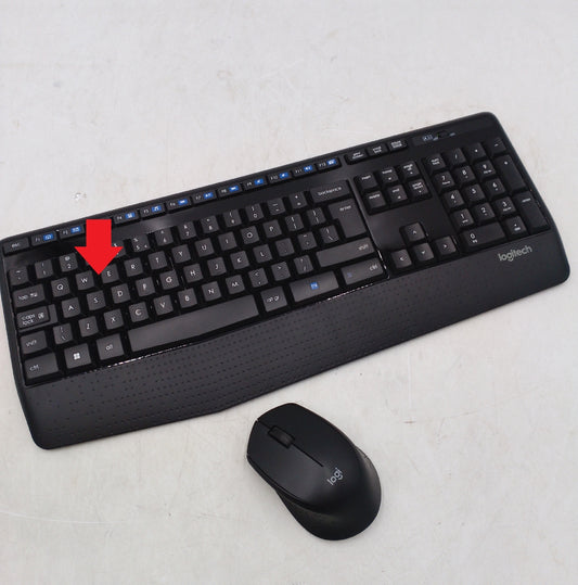 Logitech MK345 Kabelloses Set Tastatur QWERTY ohne Dongle fehlt