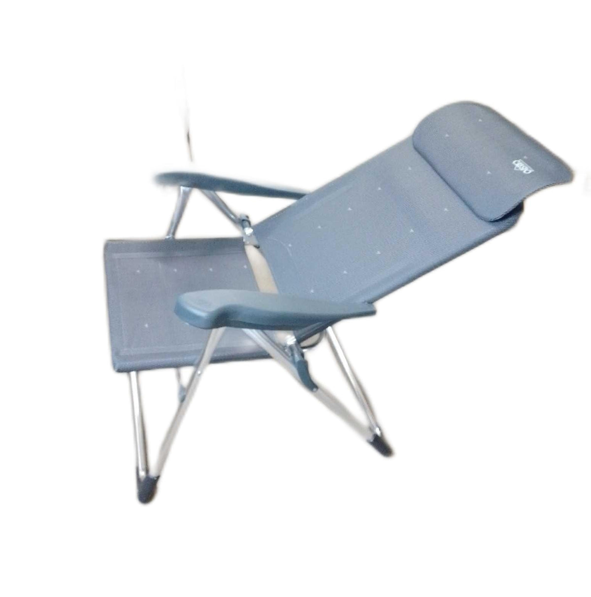 Crespo Campingstuhl Gartenmöbel AL213 Dark Grey Komfort Entspannung Outdoor Urlaub