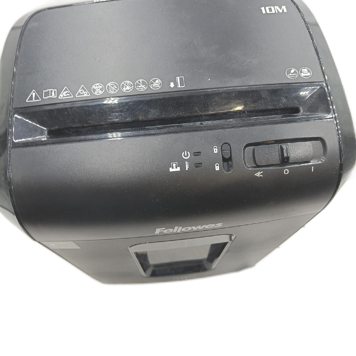 Fellowes Microcut Aktenvernichter 10 Blatt P5 Papierschredder Büro Home - Defekt