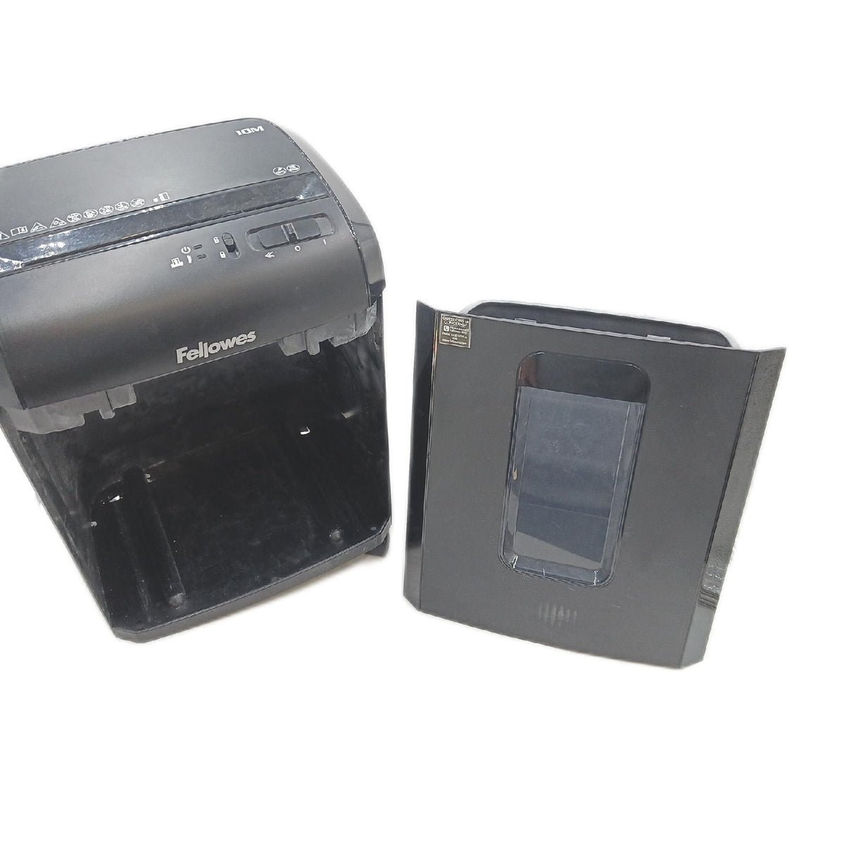 Fellowes Microcut Aktenvernichter 10 Blatt P5 Papierschredder Büro Home - Defekt
