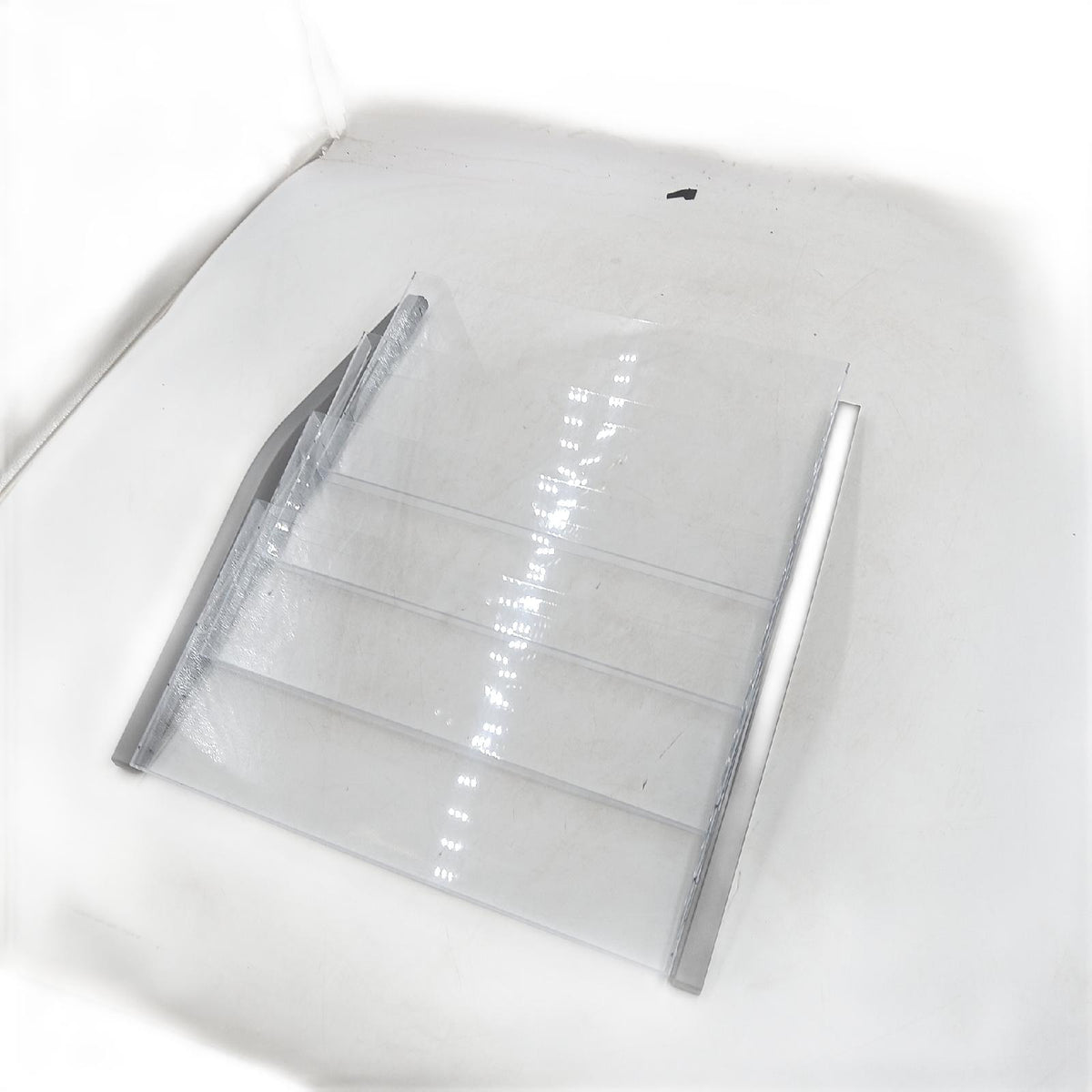 helit H6270400 Wandbogendisplay the arc 4 Taschen DIN A3 quer silber gebraucht