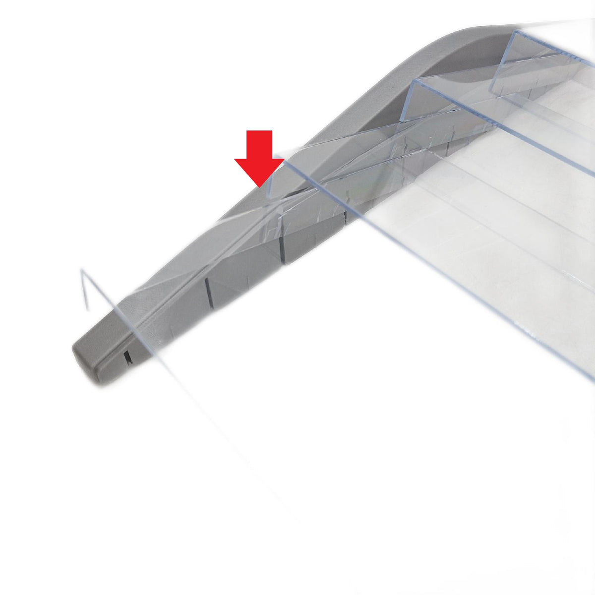 helit H6270400 Wandbogendisplay the arc 4 Taschen DIN A3 quer silber gebraucht