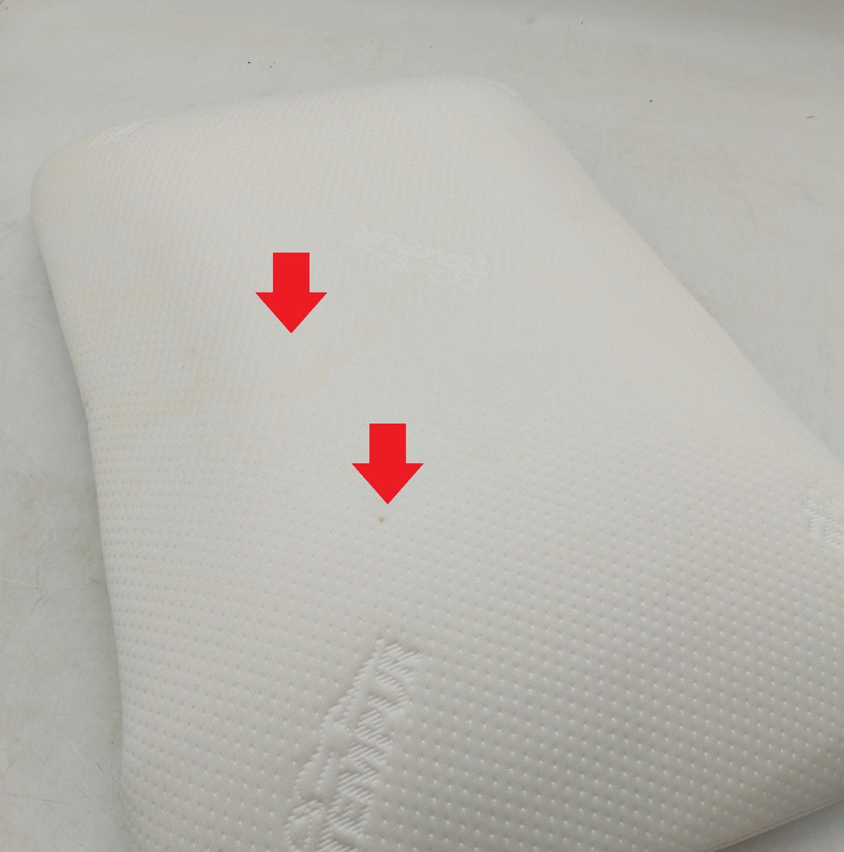TEMPUR Symphony Schlafkissen ergonomisches Nackenstützkissen Memory Foam Bezug abnehmbar gebraucht