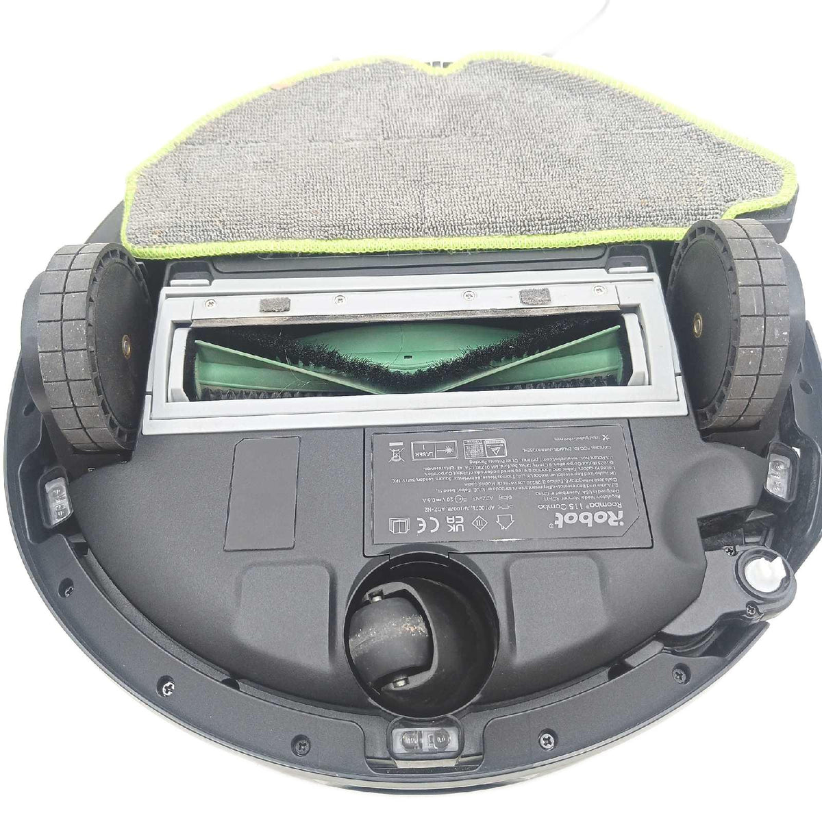 iRobot 115 Combo Saug und Wischroboter mit AutoEmpty Dock 15kPa LiDAR Navigation Schwarz
