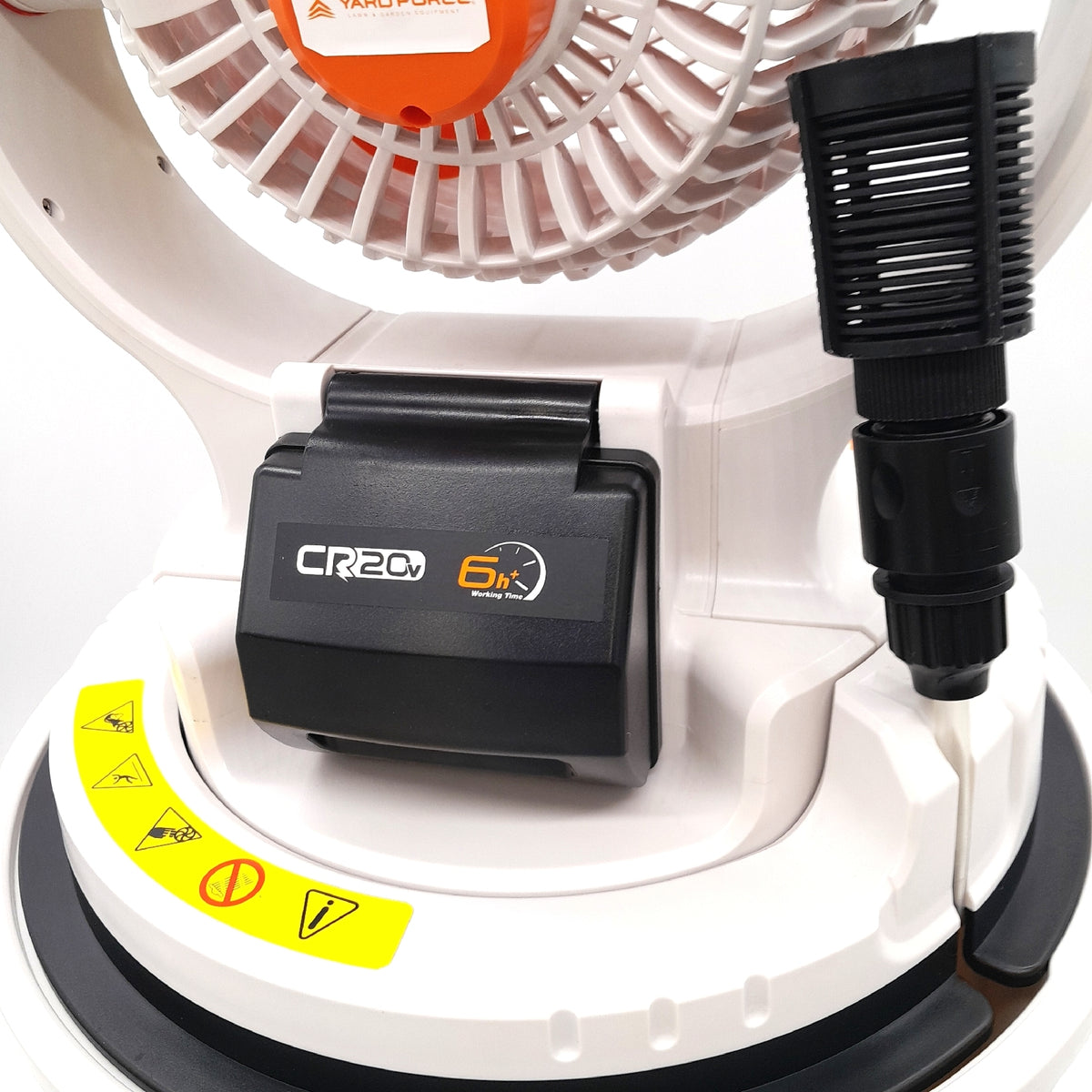 YARD FORCE Sprühnebel Ventilator Gartengeräte LF C36 effizient für warme Tage