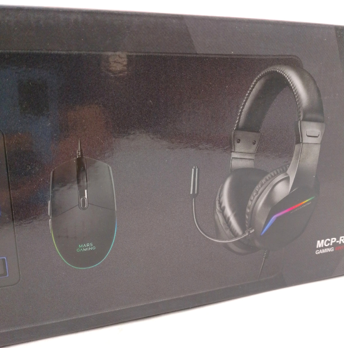 Marsgaming MCP RGB3 Tastatur Maus 3200 DPI RGB Headset Over Ear Gaming Set