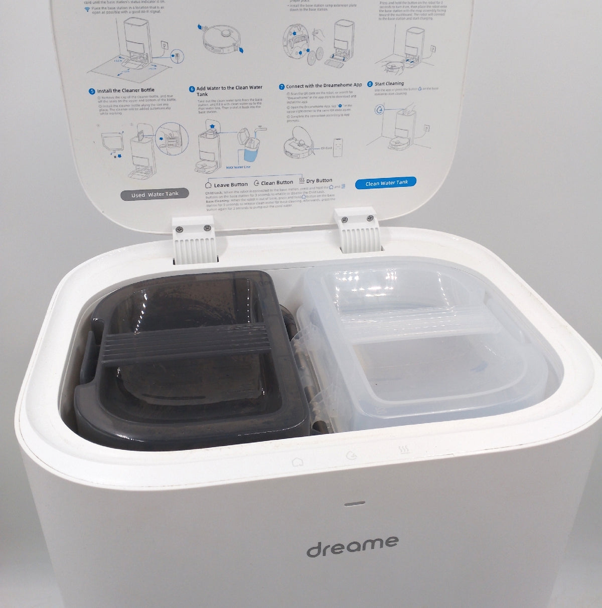 Dreame L10s Ultra Gen 3 Saug und Wischroboter Staubsauger Saugkraft 25000 Artikel mit Gebrauchsspuren