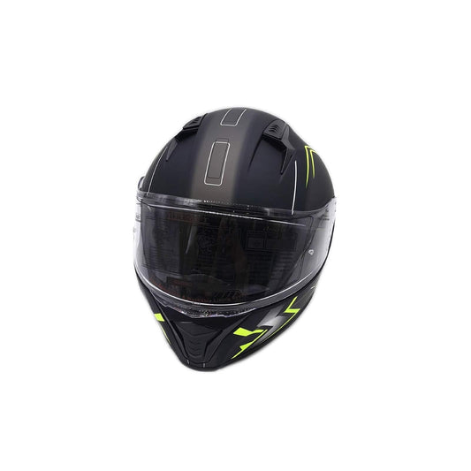 Protectwear H510 Arrow Motorradhelm Matt Schwarz Neon Gelb XL Größe Kopfgröße