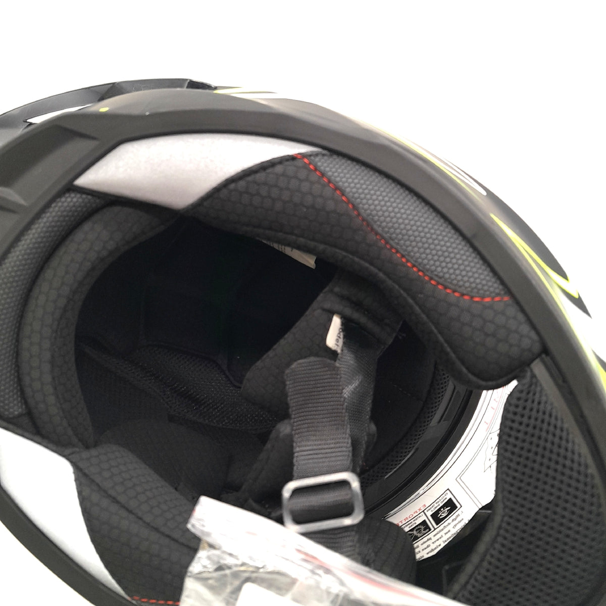 Protectwear H510 Arrow Motorradhelm Matt Schwarz Neon Gelb XL Größe Kopfgröße