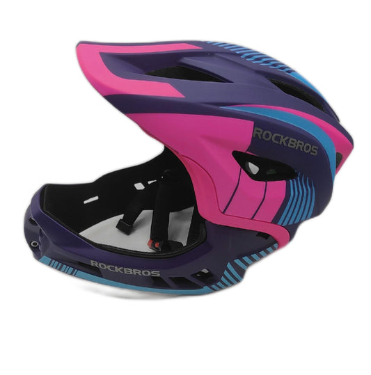 ROCKBROS Kinderhelm Fahrradhelm Integriert Kopfschutz Groesse 48 52 cm Sport Sicher