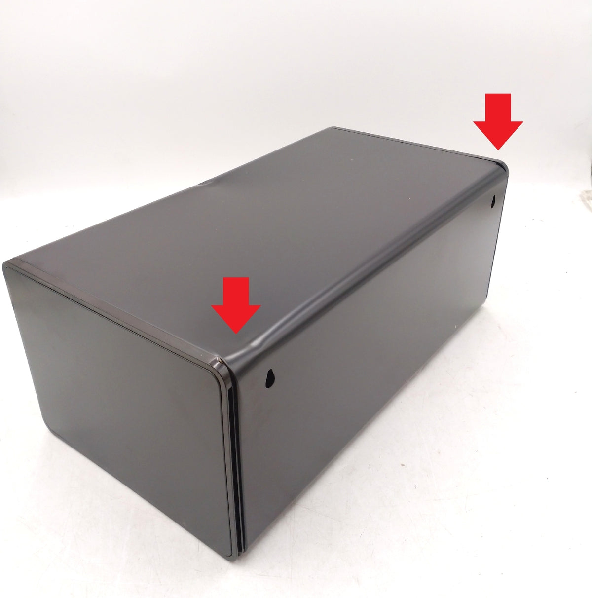 Brabantia Klappbrotkasten Große Aufbewahrungsbox Delle am Gehaeuse