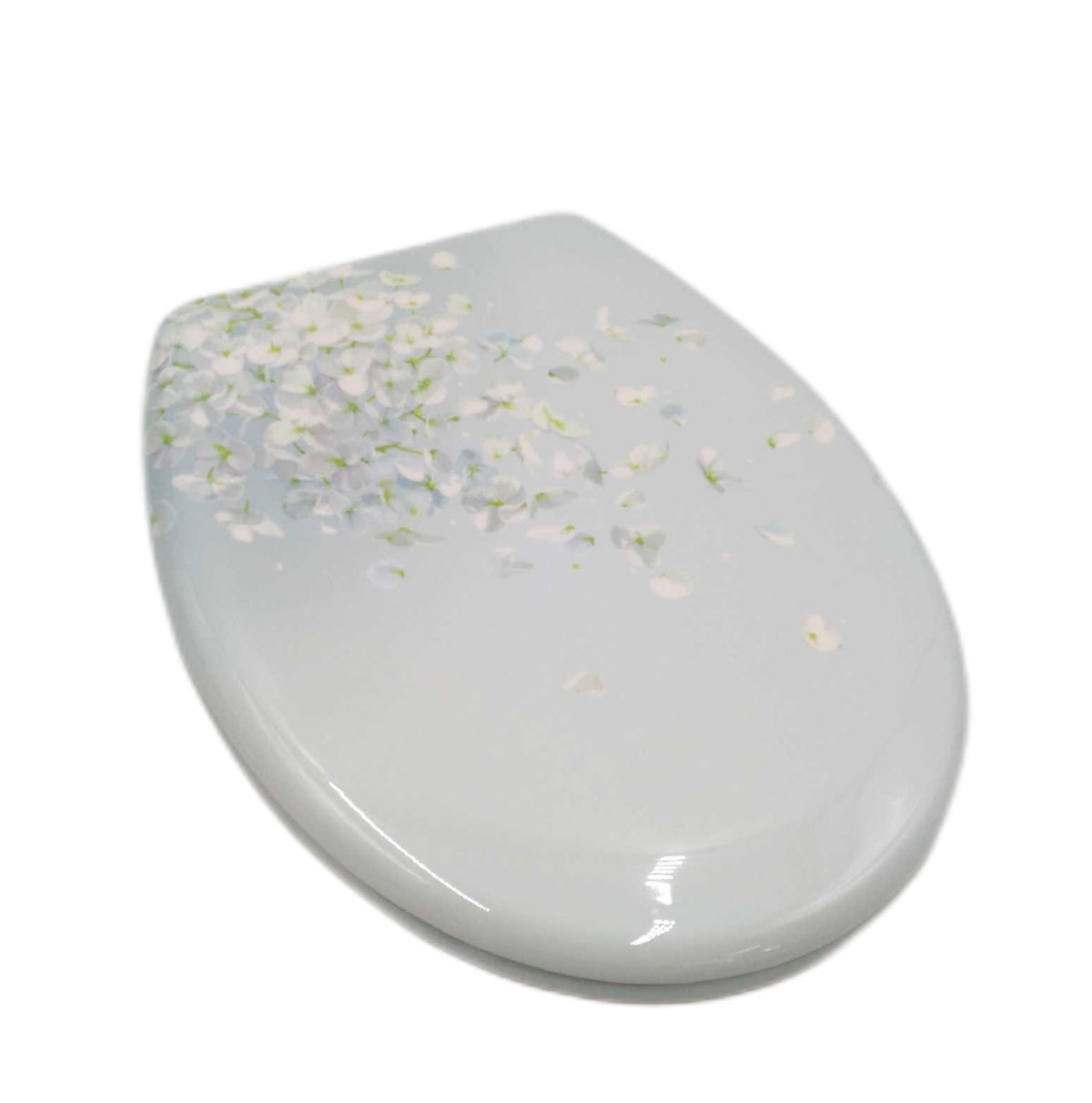 Schatte WC Sitz Badezimmer Abattant 82381 Blume in der Luft komfortabler Toile