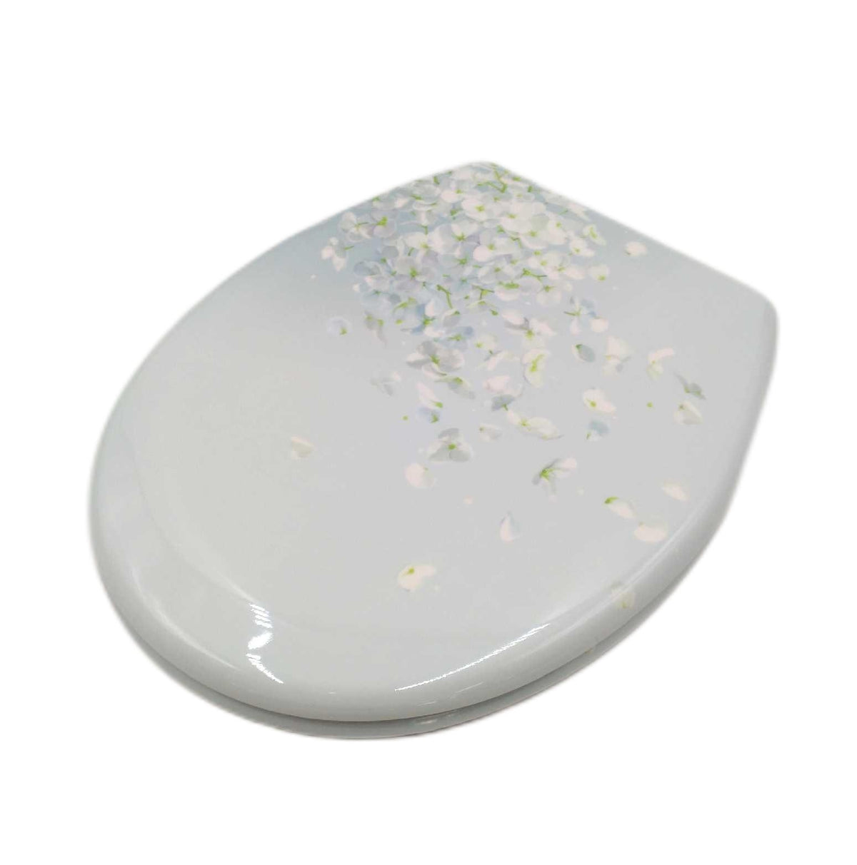 Schatte WC Sitz Badezimmer Abattant 82381 Blume in der Luft komfortabler Toile