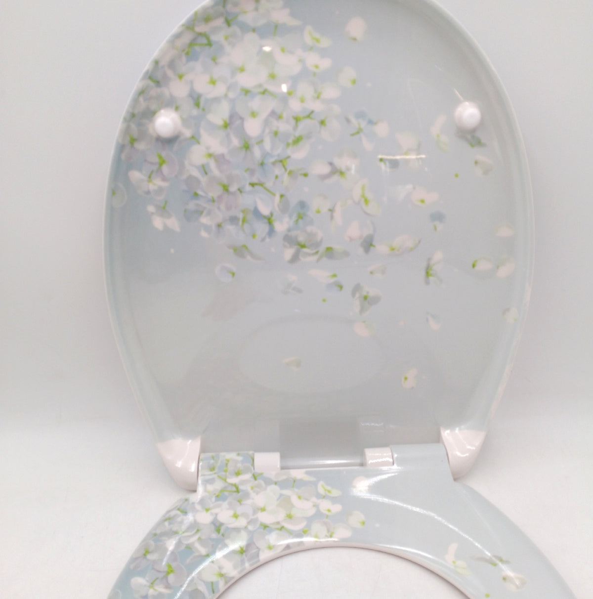 Schatte WC Sitz Badezimmer Abattant 82381 Blume in der Luft komfortabler Toile