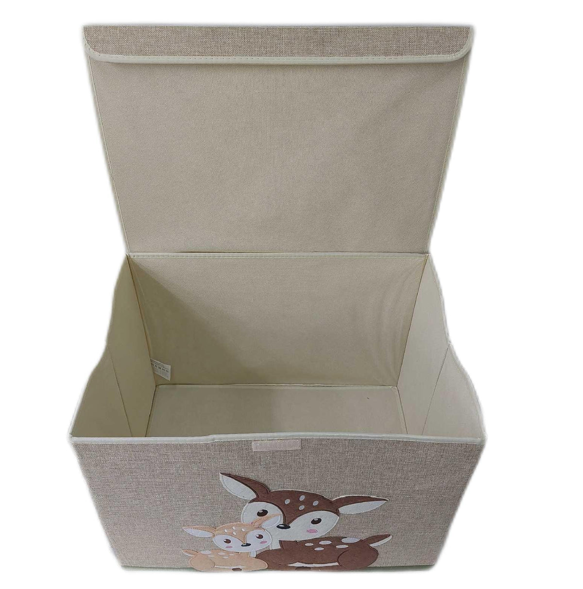 Bieco Aufbewahrungsbox mit Deckel 65 Liter faltbar ca 36x36x51 cm Spielzeugkiste