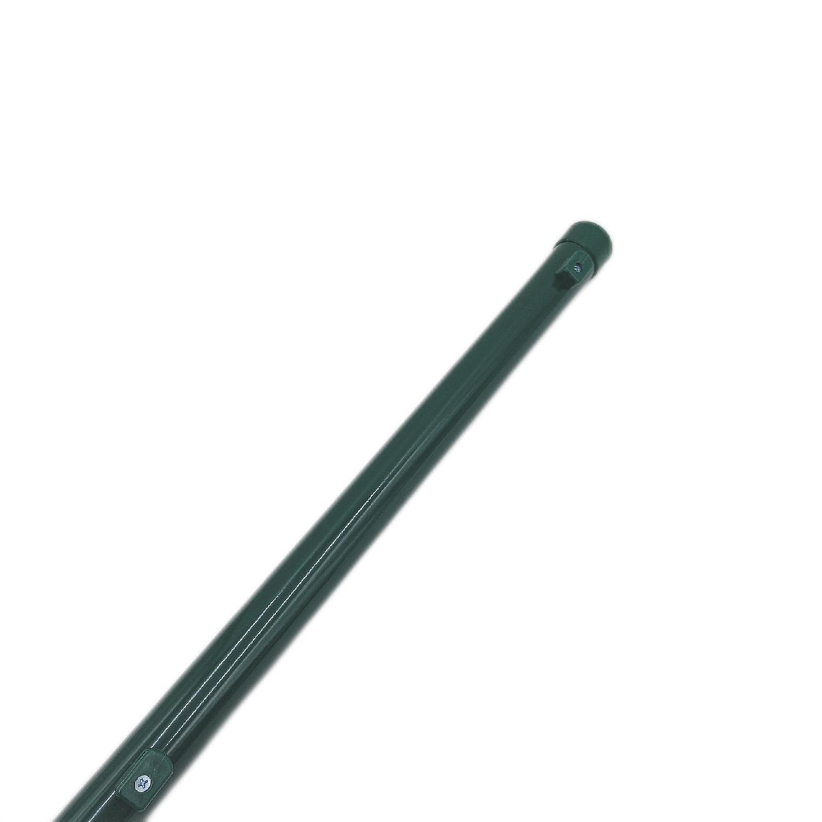 Alberts 613907 Zaunpfosten 965 mm Ø 34 mm Grün für Maschendrahtzaun