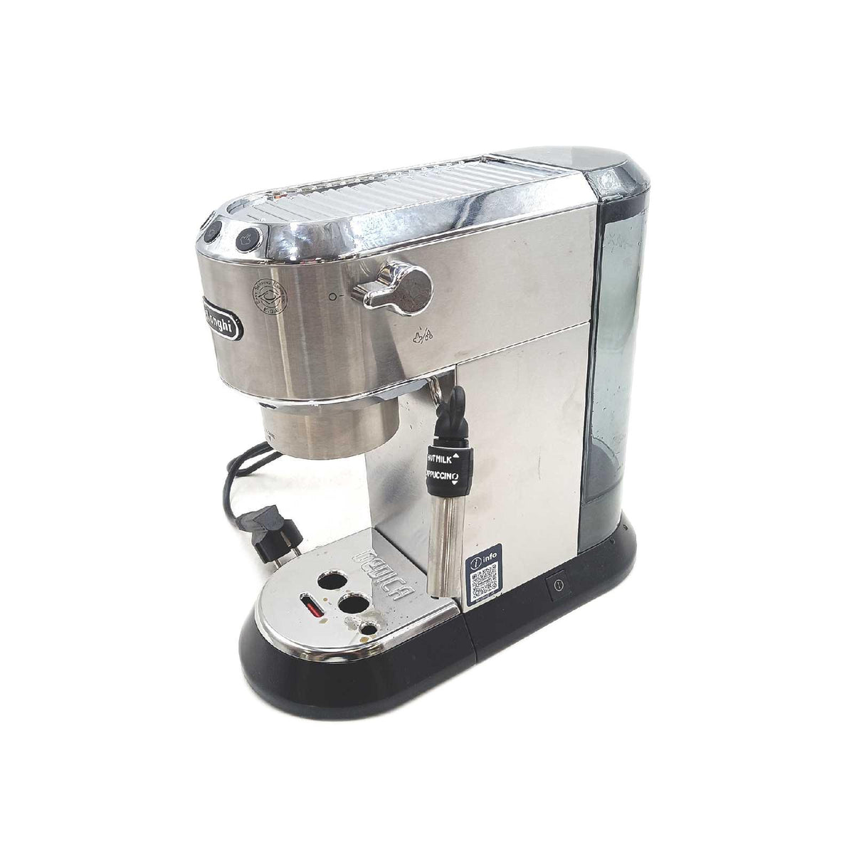 DeLonghi Dedica EC685 M manuelle Espressomaschine Gebrauchsspuren fehlt Sieb