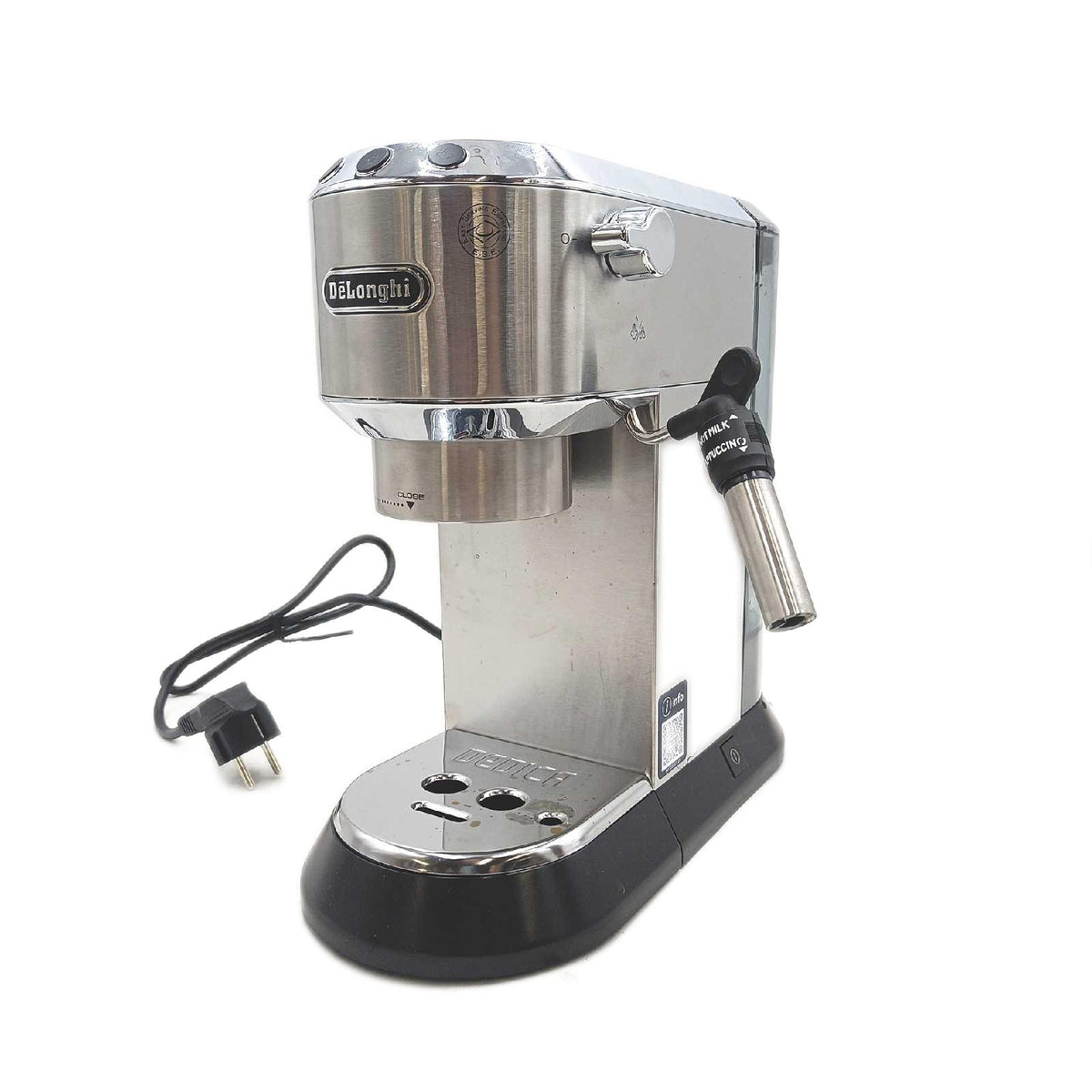 DeLonghi Dedica EC685 M manuelle Espressomaschine Gebrauchsspuren fehlt Sieb