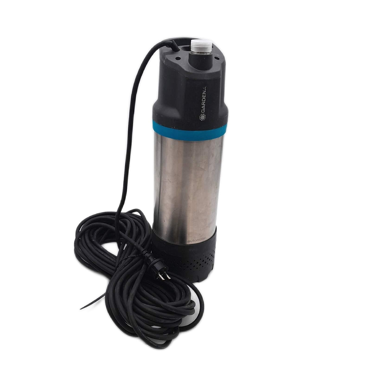 Gardena Tauchdruckpumpe 61005 inox automatic Automatische Pumpe starke Gebrauchsspuren