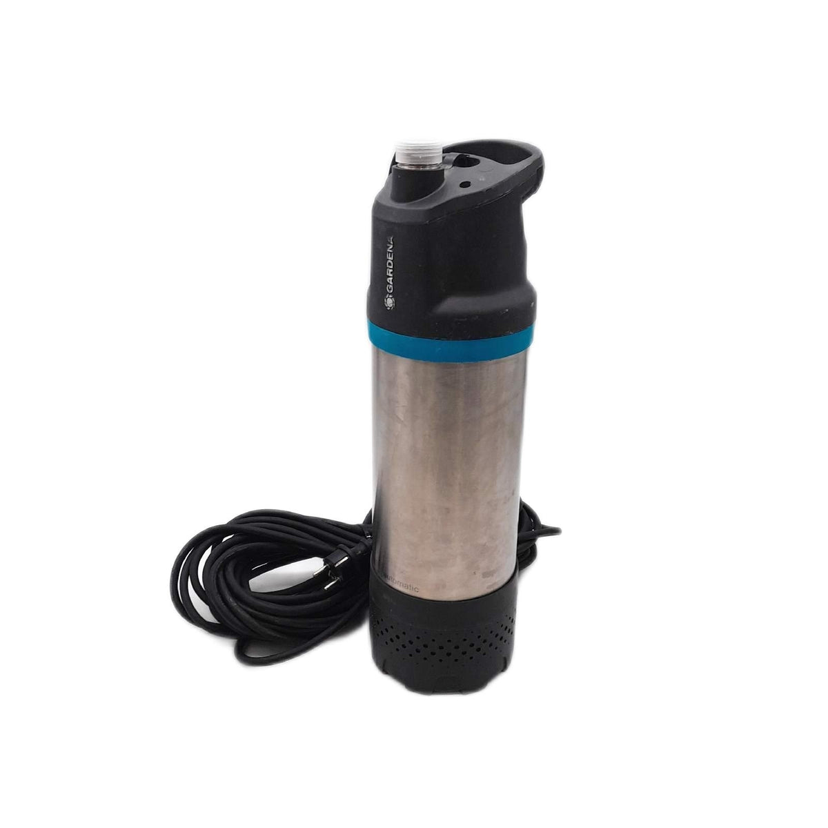 Gardena Tauchdruckpumpe 61005 inox automatic Automatische Pumpe starke Gebrauchsspuren