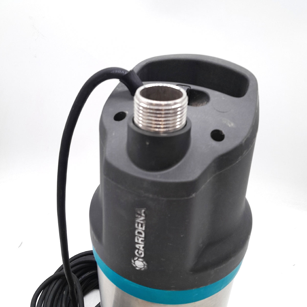 Gardena Tauchdruckpumpe 61005 inox automatic Automatische Pumpe starke Gebrauchsspuren