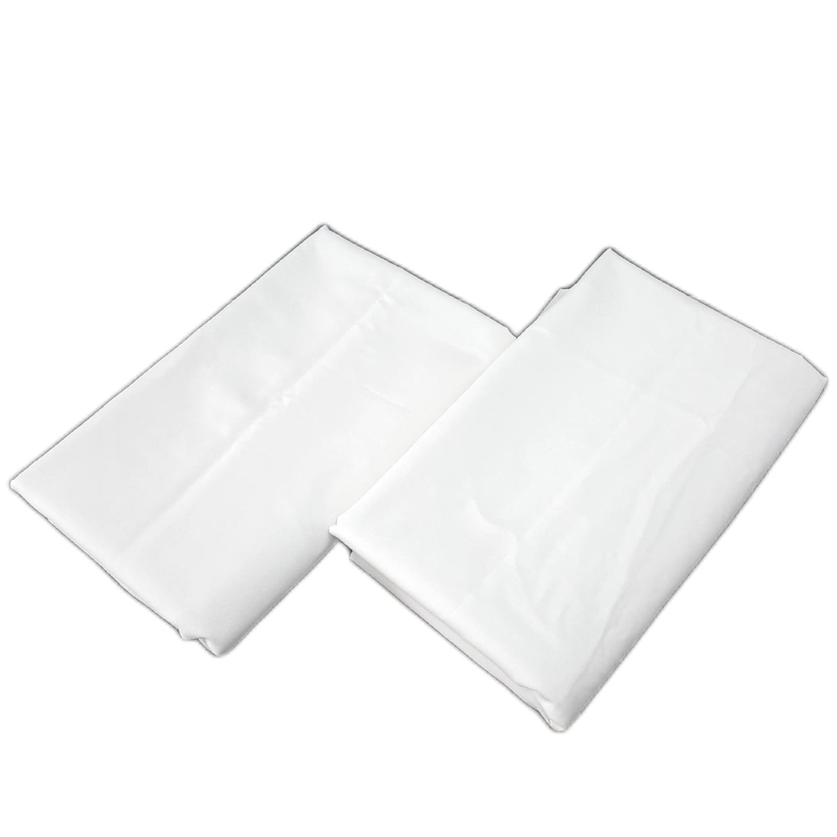 Green Mark Bettlaken Bettwäsche 2er Pack Betttuch 250x150 cm Weiß