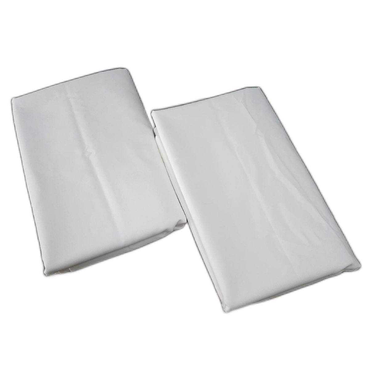 Green Mark Bettlaken Bettwäsche 2er Pack Betttuch 250x150 cm Weiß