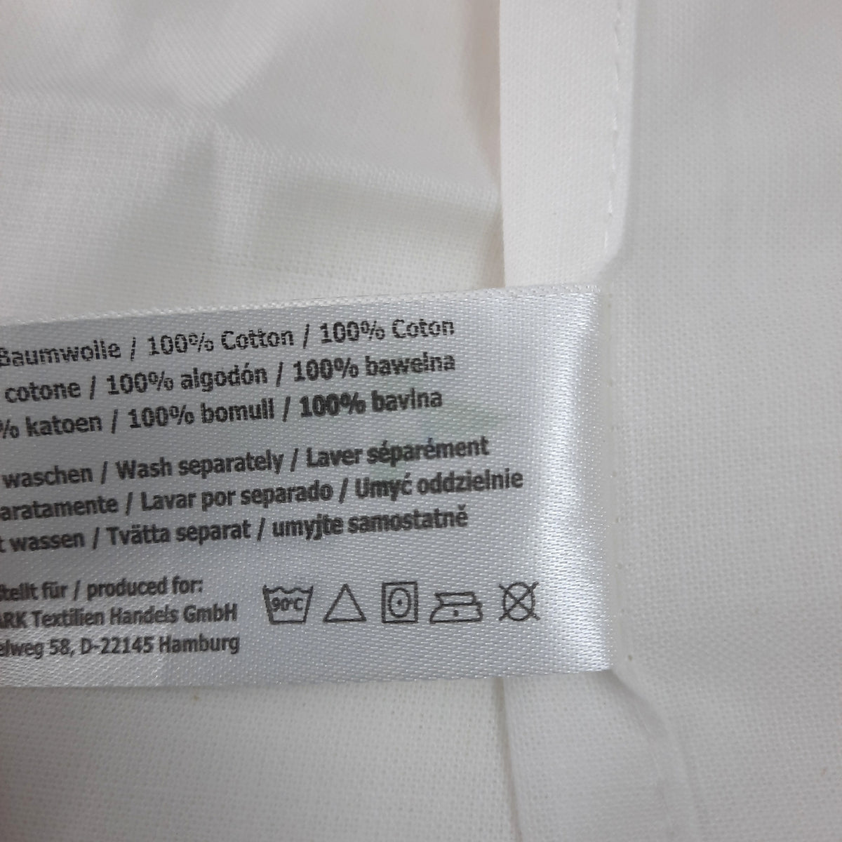 Green Mark Bettlaken Bettwäsche 2er Pack Betttuch 250x150 cm Weiß