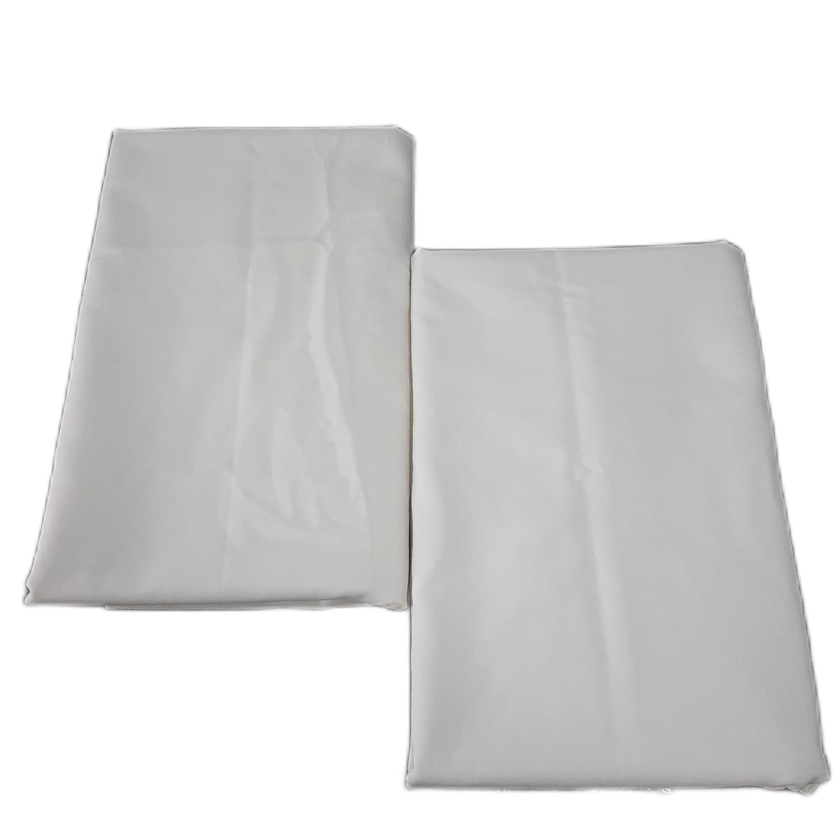 Green Mark Bettlaken Bettwäsche 2er Pack Betttuch 250x150 cm Weiß