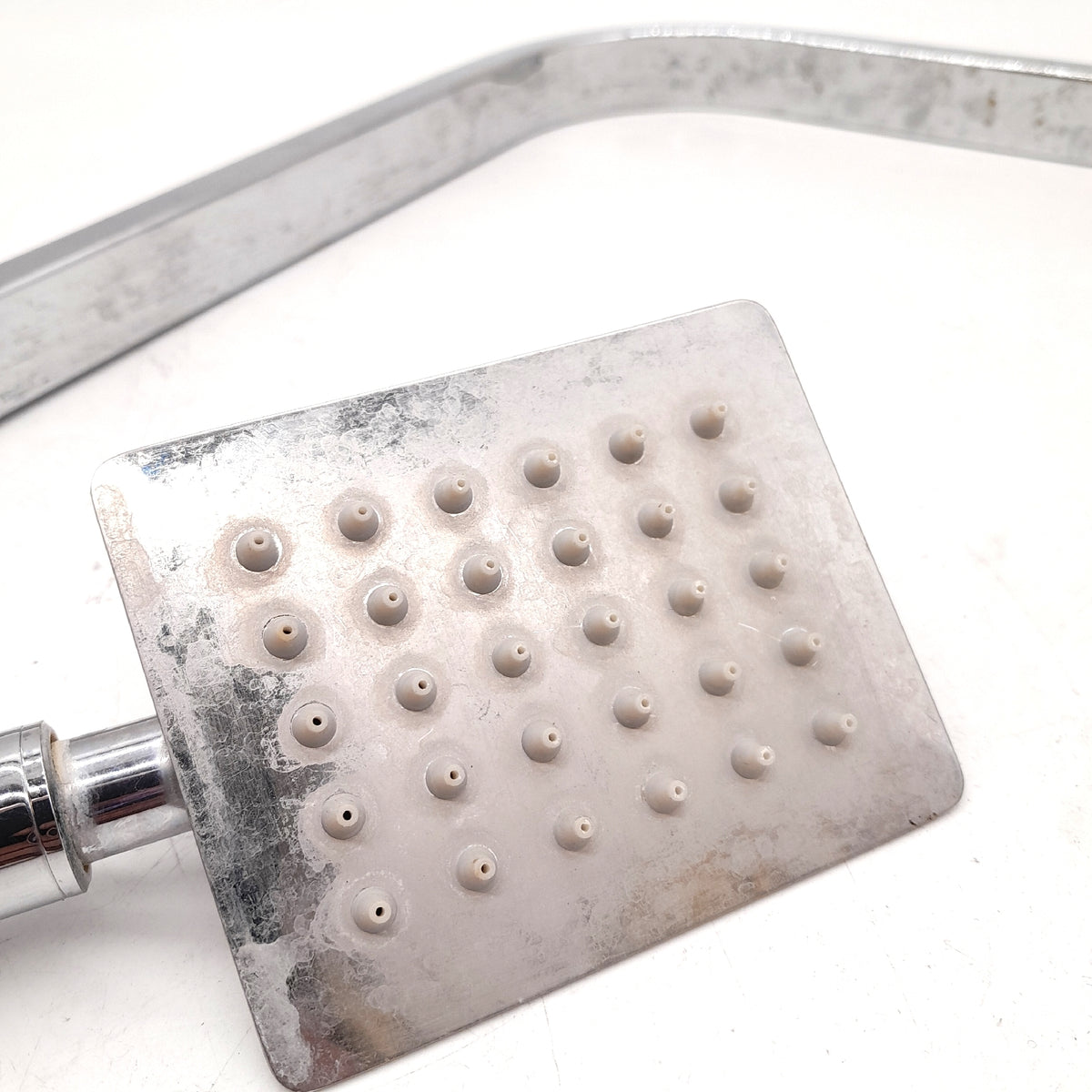 Auralum Duschsaeule mit Thermostatmischer Stahl Defekt starke Spuren Gebrauch
