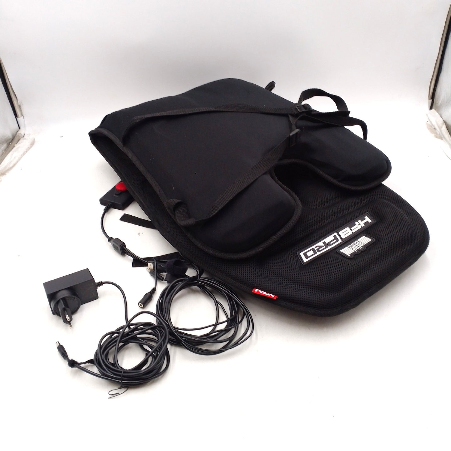 Next Level Racing Gaming Pad Zubehör HF8 Pro Haptisches Feedback leichte Gebrauchsspuren