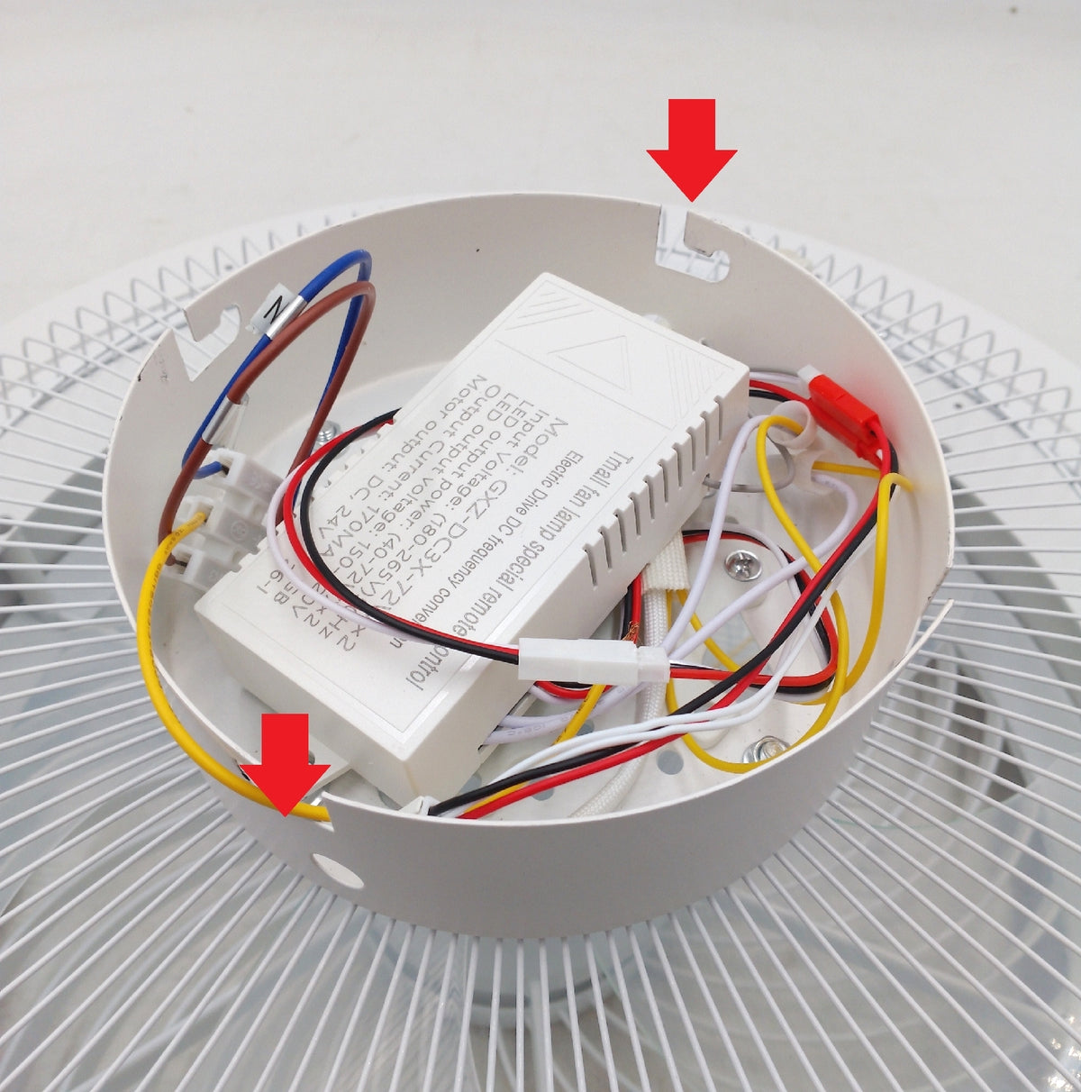 LED Deckenventilator Beleuchtung Leiser DCMotor 70W Dimmbar Ohne De