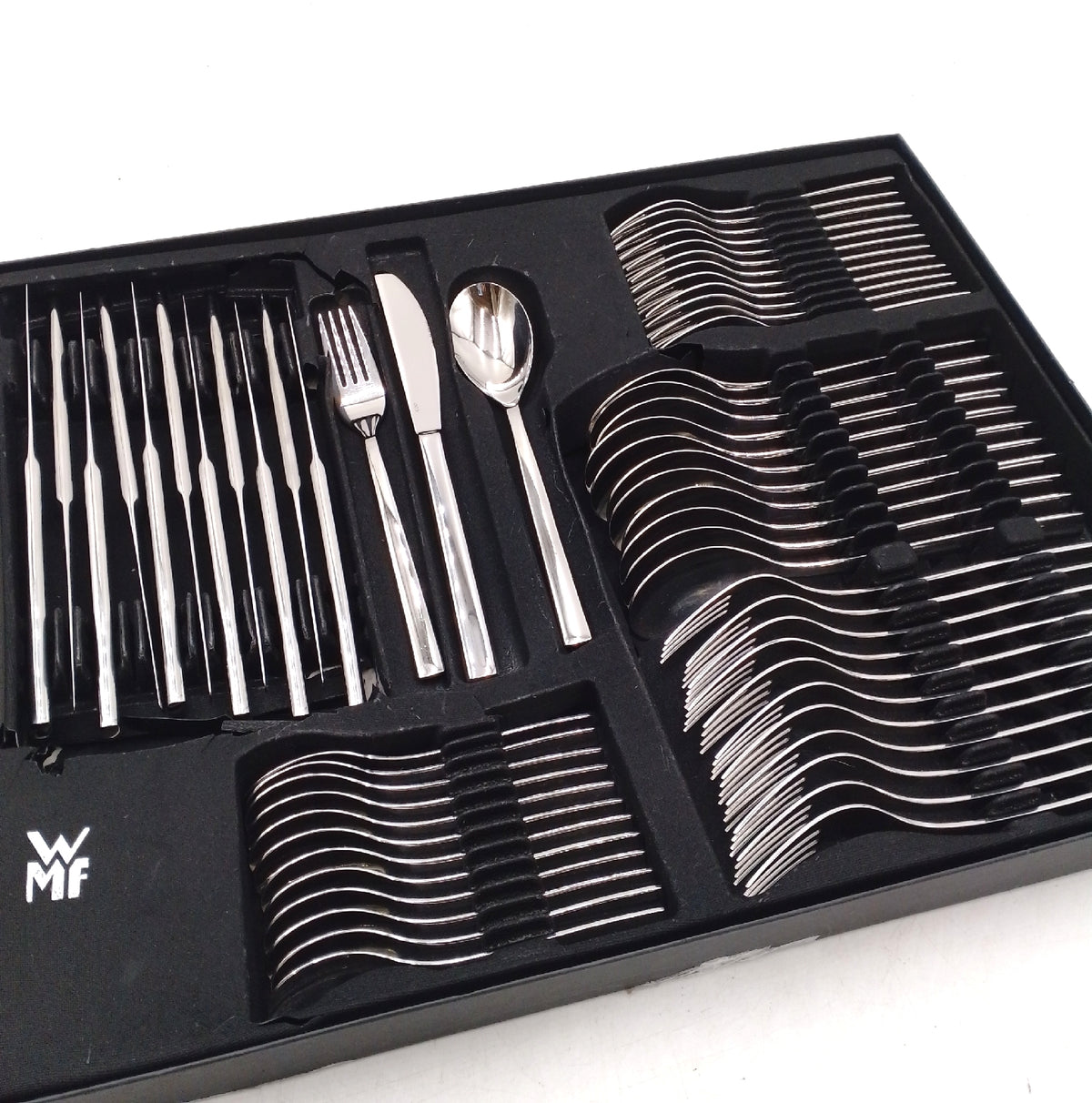 WMF Besteck Set Essbesteck Palermo 12 Personen 60 Teilig Monobloc Messer