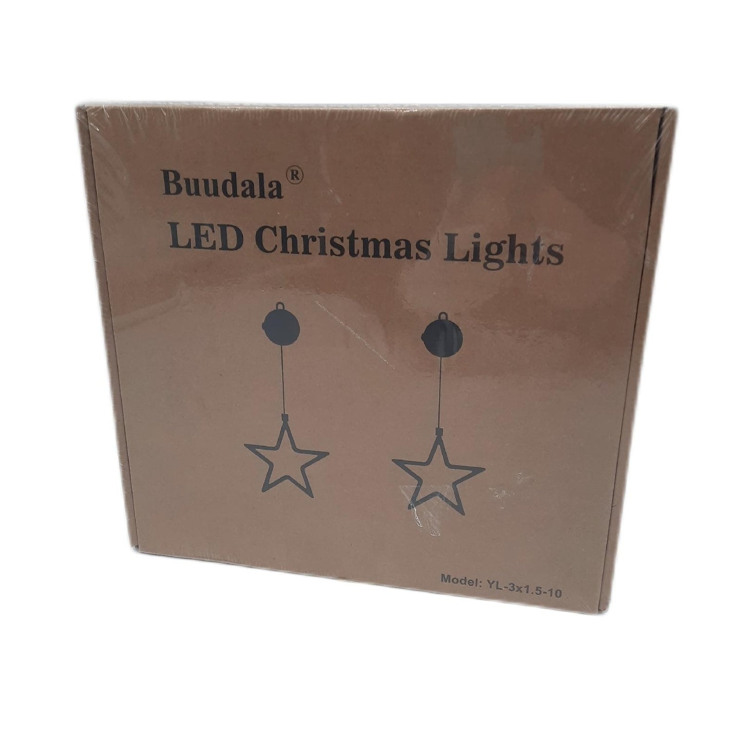 OUILA LED Lichterkette Weihnachtsbeleuchtung Sterne Weihnachtsdekoration stimmungsvolles Licht