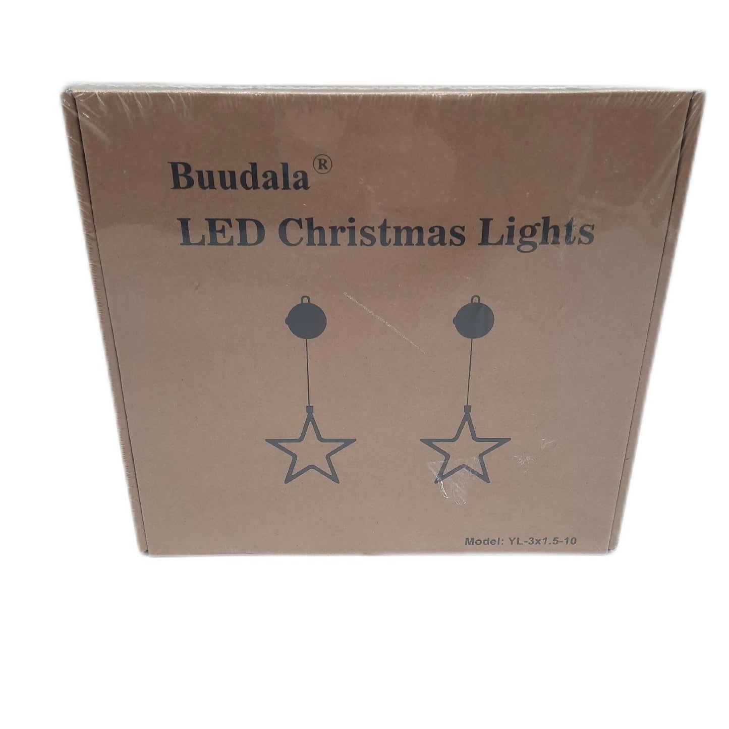 OUILA LED Lichterkette Weihnachtsbeleuchtung Sterne Weihnachtsdekoration stimmungsvolles Licht