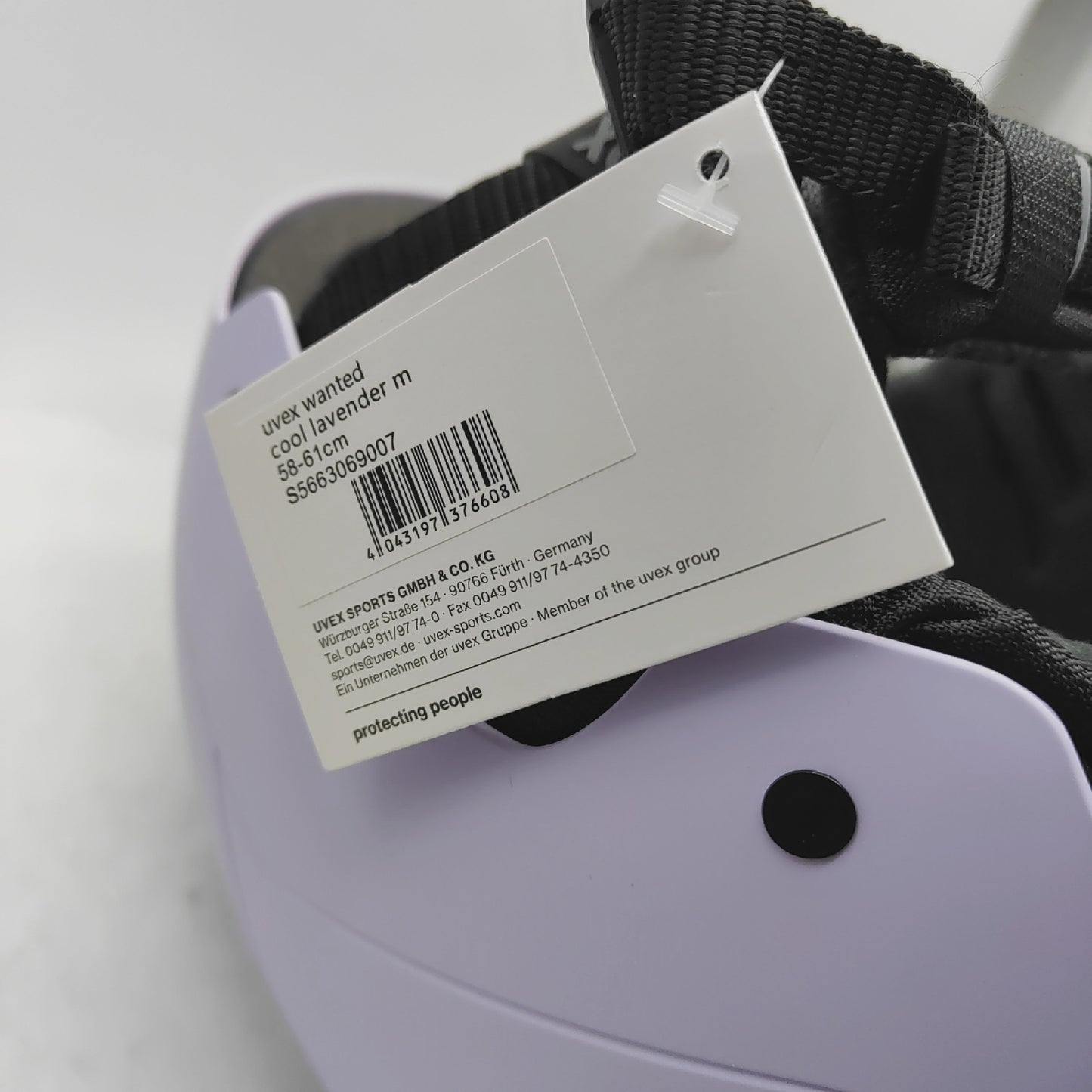 Uvex Skihelm Ski Ausrüstung Wanted robuster leichter stylischer Helm für Damen Herren Größe 58
