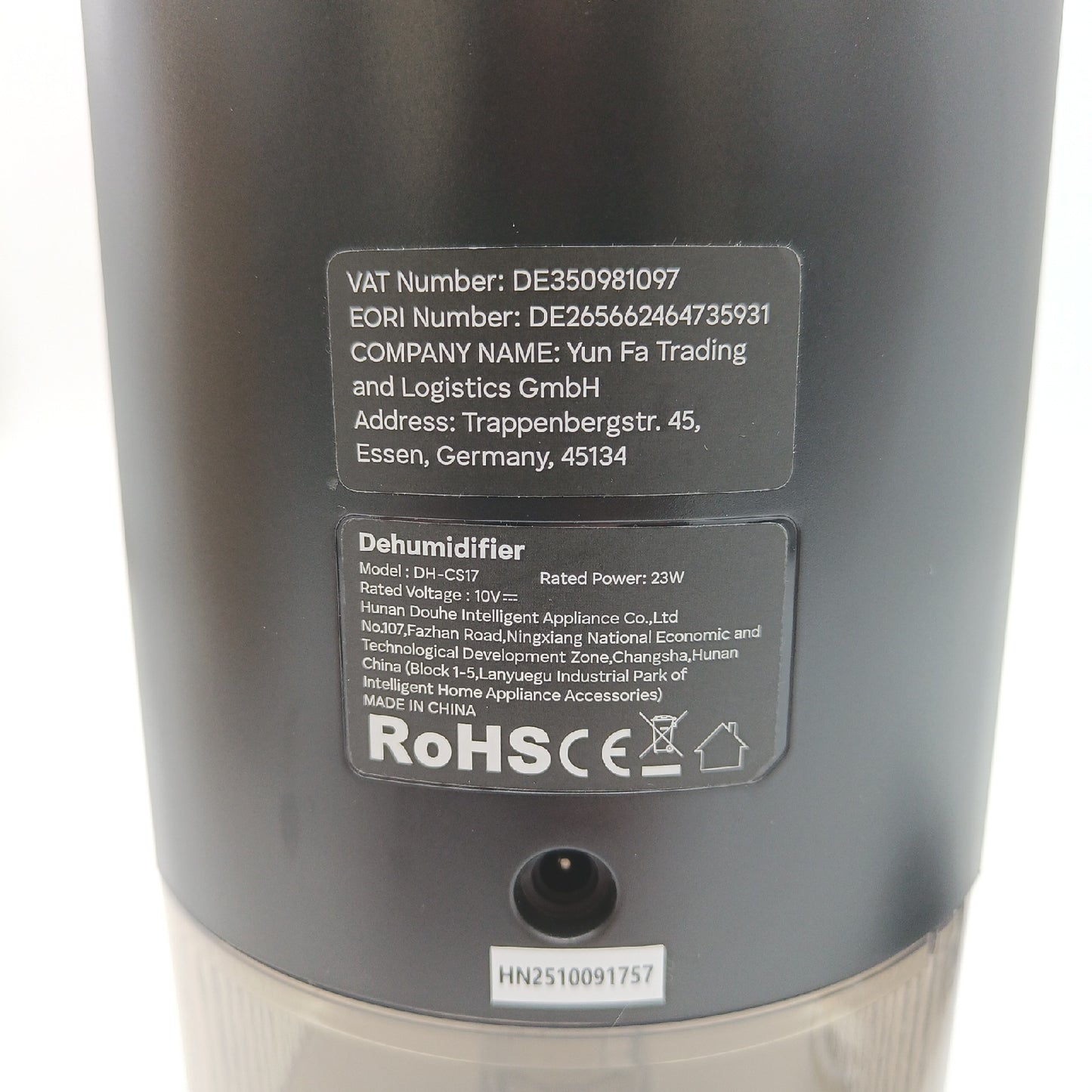 AROEVE Luftentfeuchter Haushalt Raumentfeuchter 990ml Elektrisch