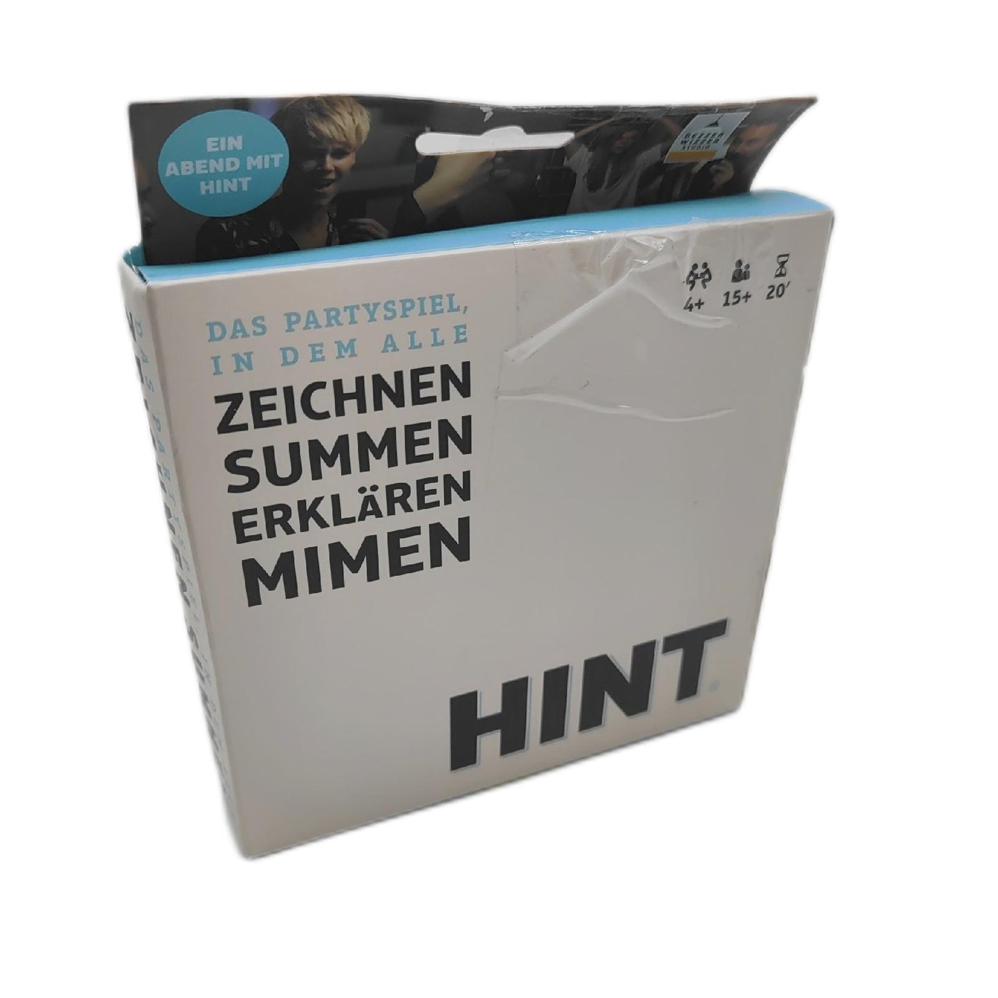 Bezzerwizzer Kartenspiel Gesellschaftsspiele Studio HINT Partyspiel für 4 Spieler Ab 15