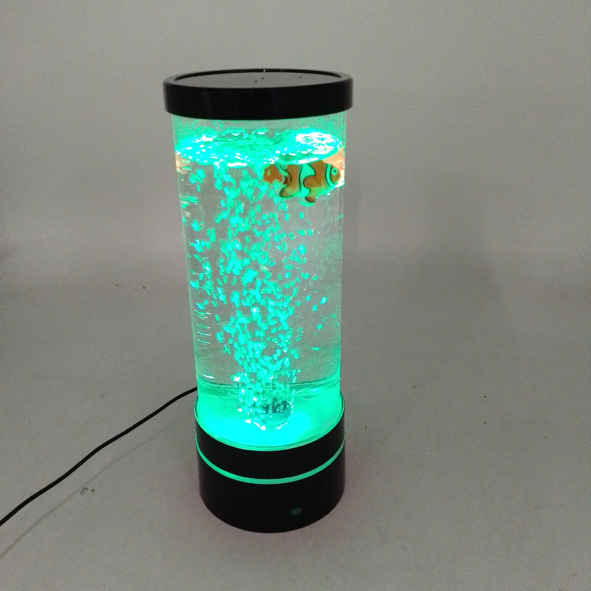 Ambesty LED Aquarium Blase Fischlampe mit Fernbedienung 16 Farben 4 Modi Wohnzimmer Lampe